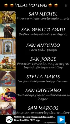 Velas votivas android App screenshot 2